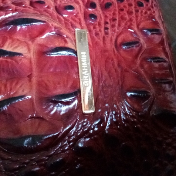 BRAHMIN "Johanna" Pecan Melbourne Medium Hobo Shoulder Bag Purse - Picture 13 of 14